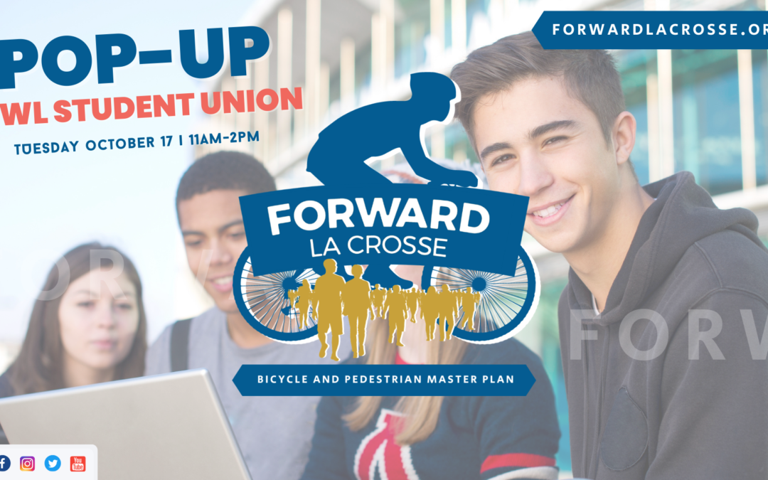 Pop-Up: Bicycle and Pedestrian Master Plan | UWL Student Union