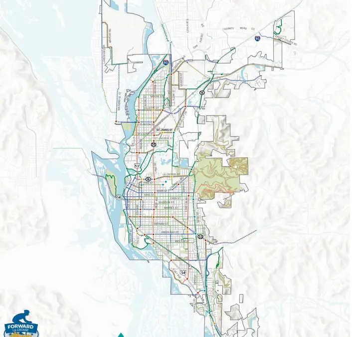 Forward La Crosse Will Host An Open House On Tuesday, March 26, To Gather Further Public Input On Its Bicycle And Pedestrian Master Plan
