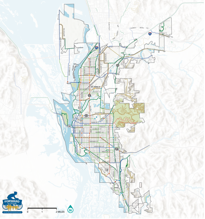 Forward La Crosse Will Host An Open House On Tuesday, March 26, To Gather Further Public Input On Its Bicycle And Pedestrian Master Plan