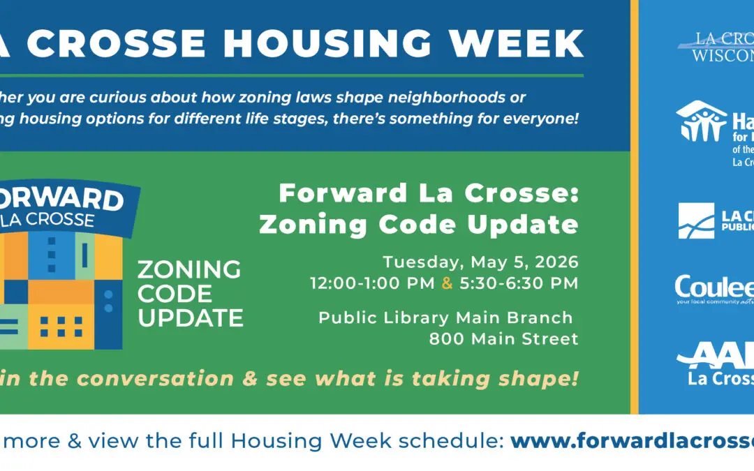 Forward La Crosse: Zoning Code Update (May 5th)