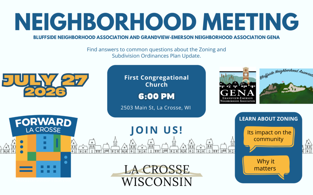 Neighborhood Zoning Meeting (July 27)