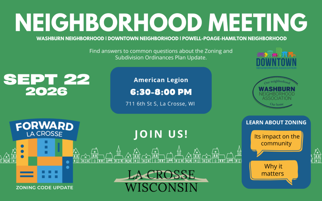 Zoning Neighborhood Meeting (Sept 22)