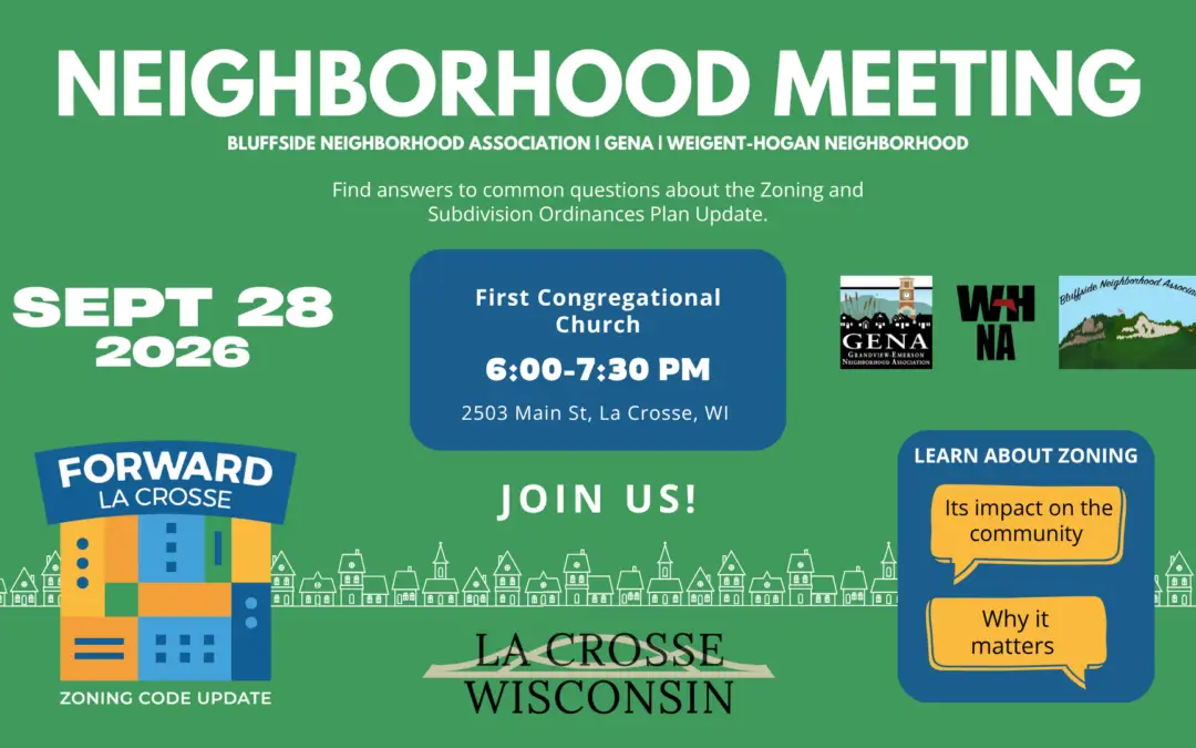 Zoning Neighborhood Meeting (Sept 28)